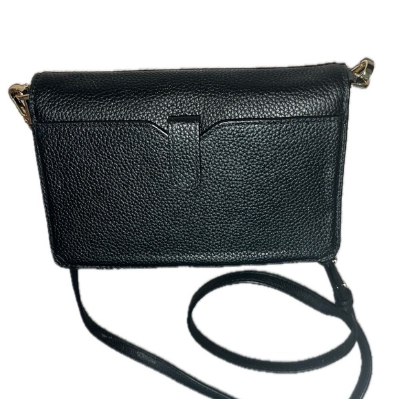 Michael Kors Black Crossbody Bag with Gold Accents - Picture 10 of 12